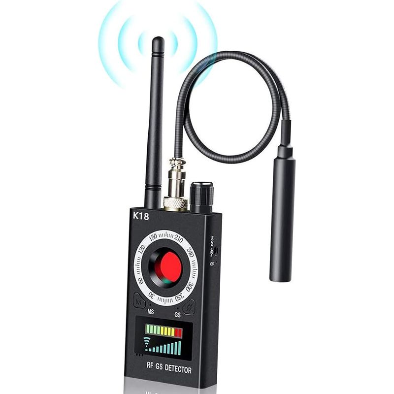 K18 Drahtloser Rf-spionagedetektor, Detektor Für Versteckte Kameras, Multifunktions-gsm-finder, Radar-funkscanner, Drahtloser Signalalarm