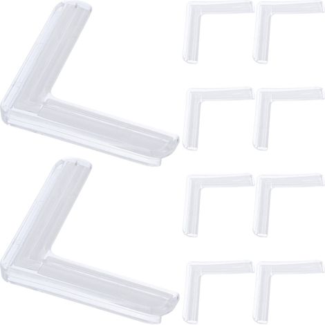 Packung Mit 10 Transparenten Silikon-eckenschützern Zum Schutz Von Tischkanten.