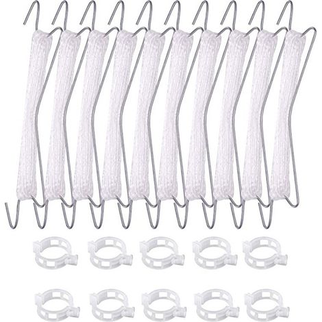 Set Mit 10 Greenhoe-tomatenstützhaken Mit Draht, Clips Für Gurken Und Kirschtomaten