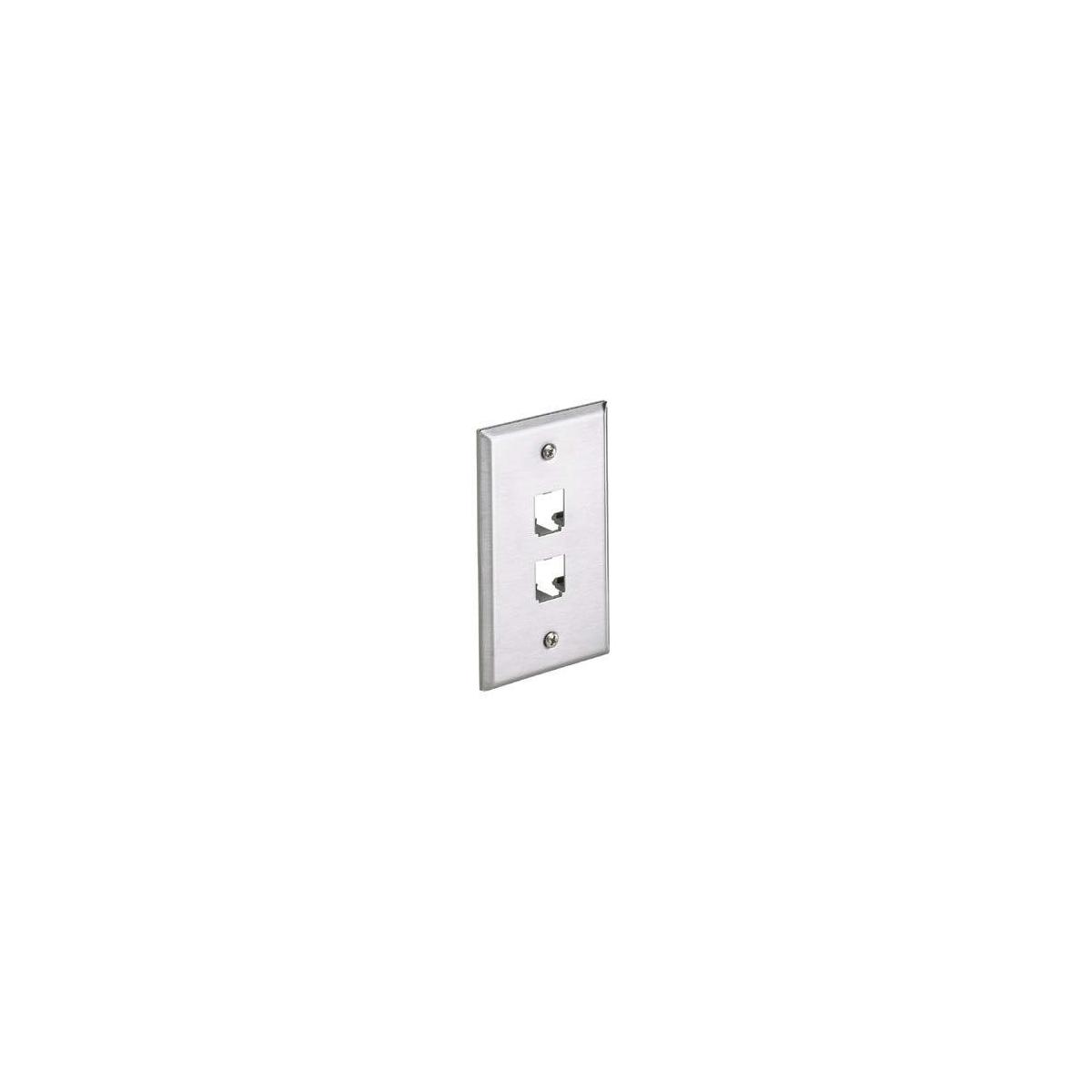 Panduit Cfp2sy Wandplatte/schalterabdeckung Edelstahl