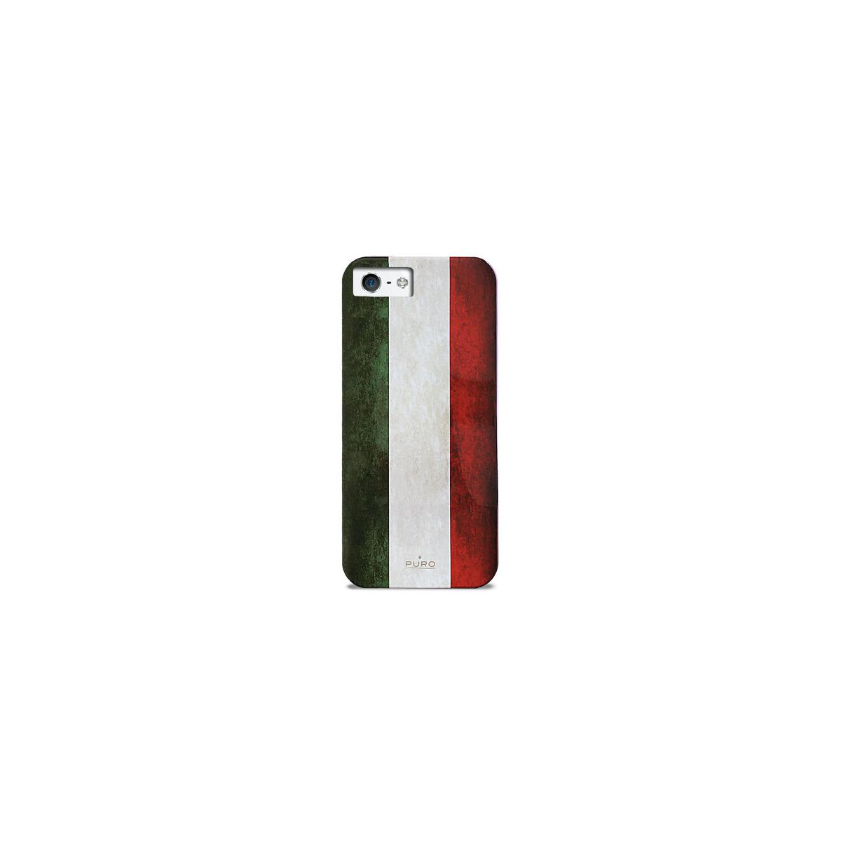 Puro Flag Italy Handy-schutzhülle Cover Grün, Rot, Weiß