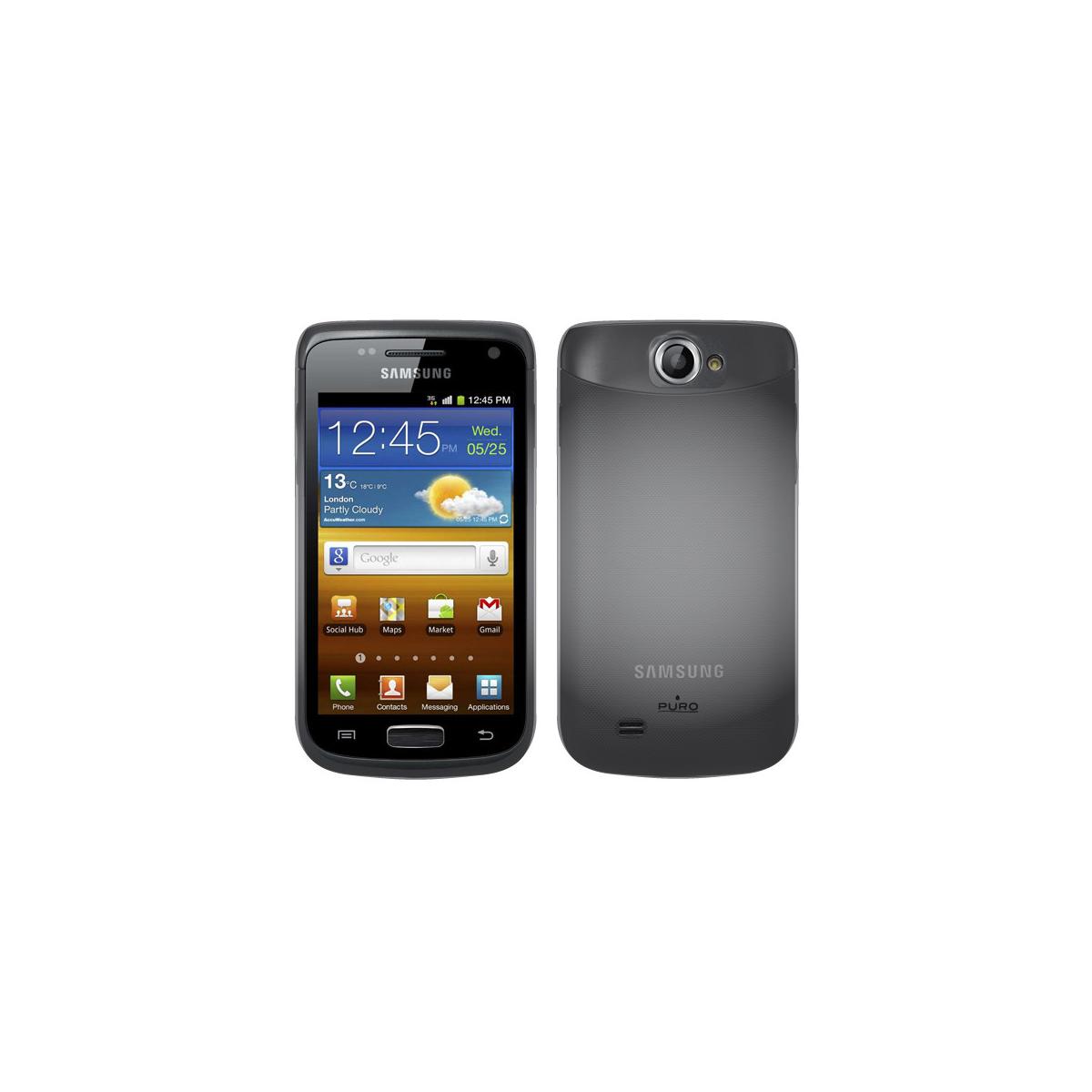 Puro Samsungi8150sblk Handy-schutzhülle Cover Schwarz