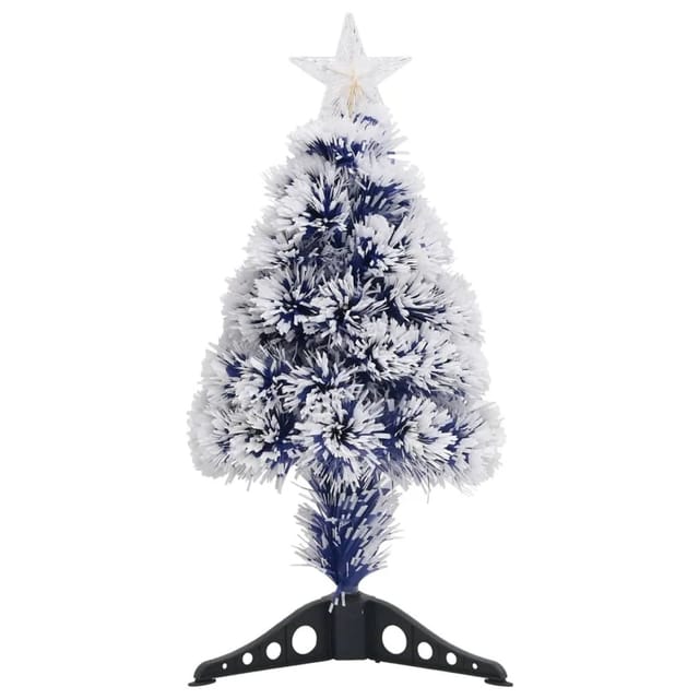 vidaXL Künstlicher Weihnachtsbaum mit Beleuchtung 64 cm Glasfaser 328454