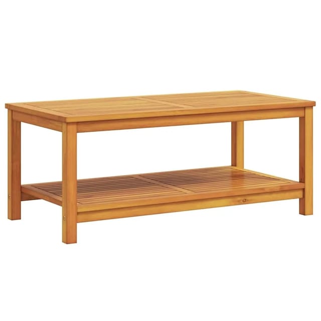 vidaXL Couchtisch Braun 70 x 40 x 45 cm Akazie Massivholz 4108105