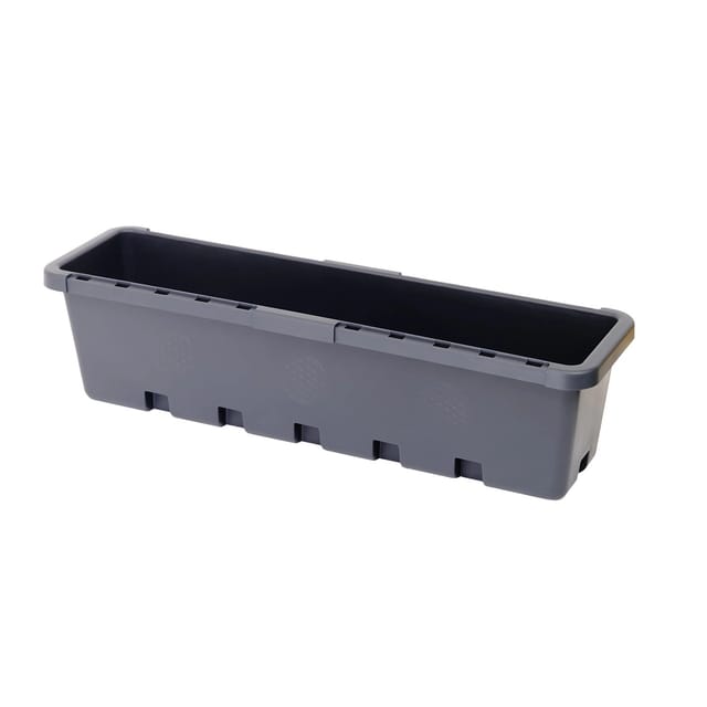 GreenLife Blumenkasten 3 Stück in Anthrazit als Komplett Set