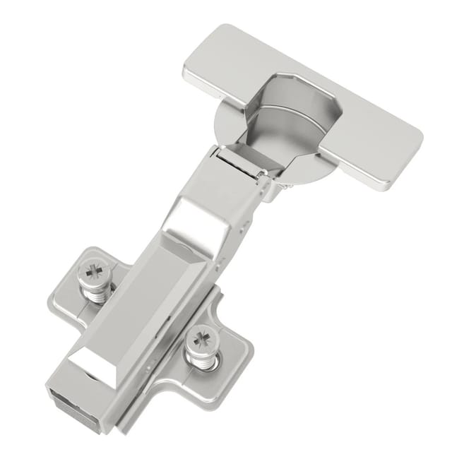 SOTECH Smooth 1 x Topfband T45 105 Grad Mittelanschlag Halb Aufliegend mit Dämpfer und Kreuzplatte inkl. Abdeckkappen