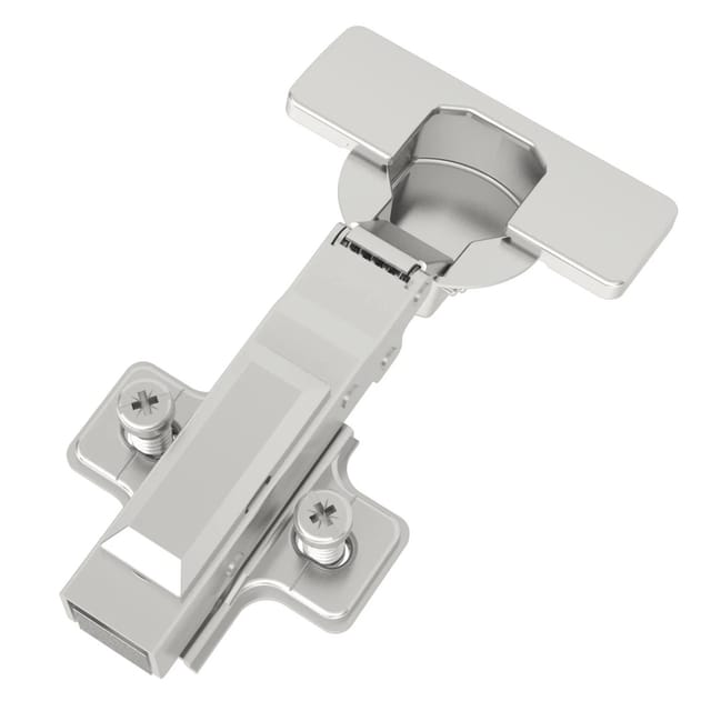 SOTECH Smooth 1 x Topfband T52 105 Grad Eckanschlag Voll Aufliegend mit Dämpfer und Kreuzplatte inkl. Abdeckkappen