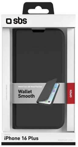 Sbs Tewalip1667k Handy-schutzhülle 17 Cm (6.7") Geldbörsenhülle Schwarz