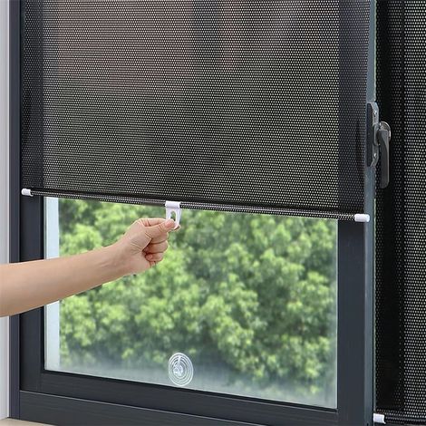 Einziehbares Rollo Ohne Bohren – Verdunkelungsrollo, Temporärer Sichtschutzvorhang Für Zuhause, Schlafzimmer Oder Auto (58×125cm)