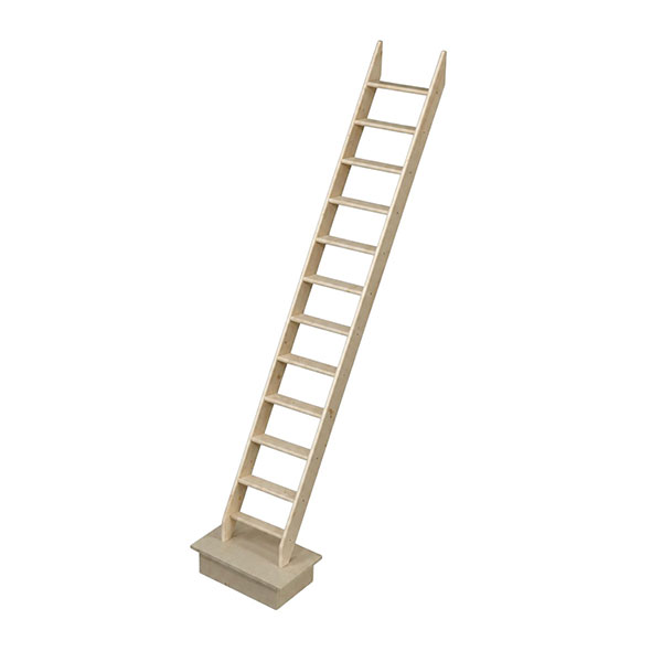 Holztreppe Mit 13 Stufen – Steighöhe 3.00m – Breite 0,52m - Cottage-p-300