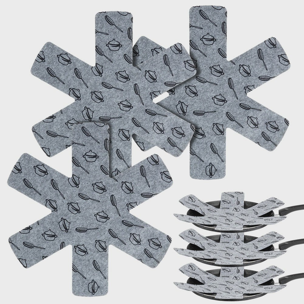 Filz-topflappen-set, 38 Cm, 3-teilig