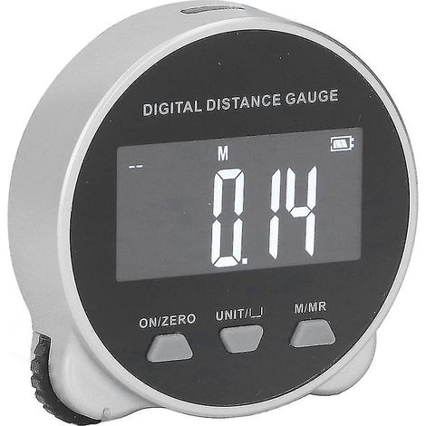 Digitales Maßband, 200 M (656 Ft) Hochpräzises Elektronisches Maßband Mit Lcd-bildschirm, Elektronisches Messgerät