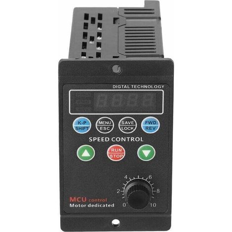 Einphasiger 220-v-frequenzumrichter – Dreiphasenausgang Bis Zu 1100 W – 4-stellige Digitalanzeige – Überhitzungs- Und Überspannungsschutz