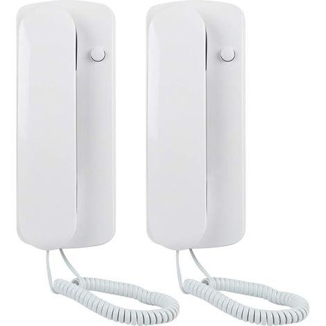 Gegensprechanlage, Kabelgebundene Gegensprechanlage, Ac/dc-gegensprechanlage, Audio-türklingel Für Villa Oder Heimbüro
