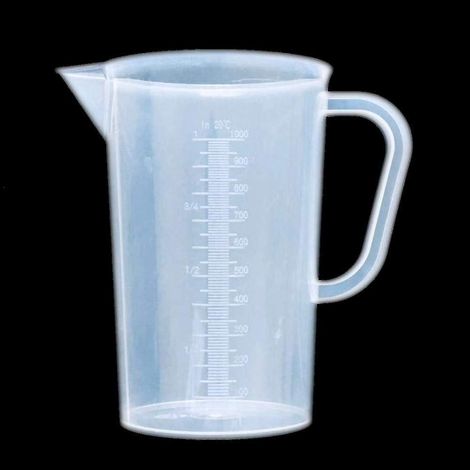 Ein-liter-messbecher Aus Kunststoff Mit Griff – 1000 Ml
