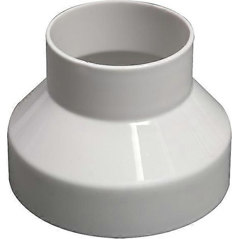 Reduzierstück Für Gerade Lüftungsrohre Für Abluftanlagen (100 Mm Auf 150 Mm)