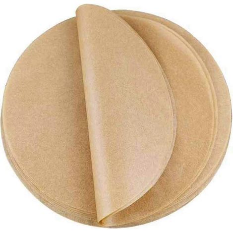 Backpapier 500 Blatt - 30 Cm Ungebleichte Runde Backbleche (antihaftbeschichtet)