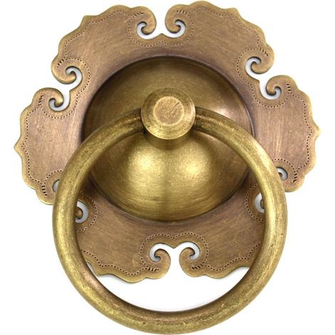 Antiker Runder Türring Für Fenster Und Tür, 6 Cm