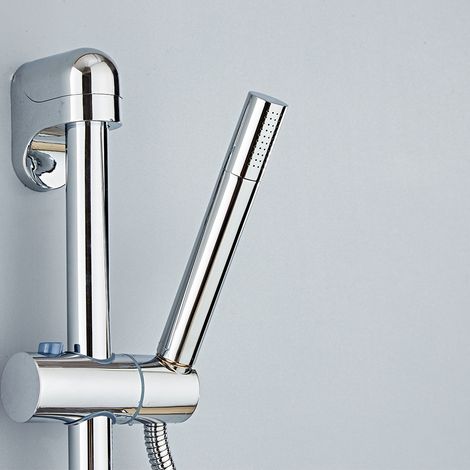 Handbrausekopf, 1 Strahlart, Mit Verbrühungsschutz Und Wassersparfunktion, Einfach Zu Installieren Und Zu Reinigen