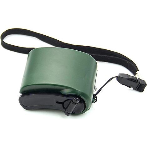 Notladegerät Mit Handkurbel, Ideal Für Reisen, Wanderungen Und Outdoor-aktivitäten, Umweltfreundlich.