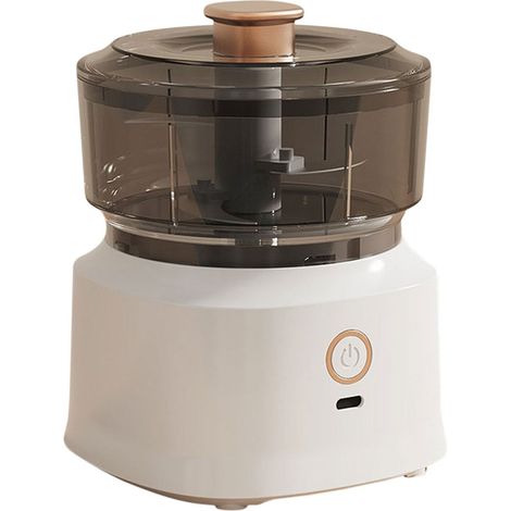 Tragbare Mini-elektro-knoblauchpresse, Küchenmaschine Und Gemüseschneider Mit Usb-ladefunktion, Ideal Für Paprika Und Zwiebeln. Leiser Betrieb.