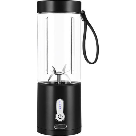 Tragbarer Elektrischer Entsafter (530 Ml), Smoothie-mixer, Usb-aufladbare Küchenmaschine, Mini-fruchtmixer