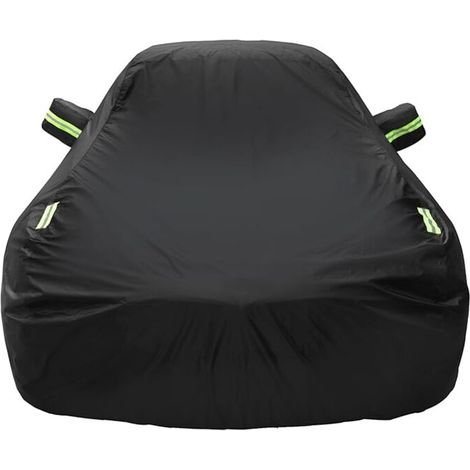 Autoabdeckung 540 X 175 X 120 Cm, Wasserdicht, Uv-beständig, Staub- Und Schneefest, Für Limousinen, Schwarz, Xl