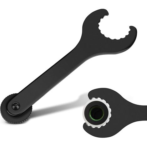 Fahrrad-tretlager-reparaturwerkzeug, Kurbelgarnitur- Und Kurbeladapterwerkzeug, Kompatibel Mit Shimano Hollowtech 2 Und Anderen.