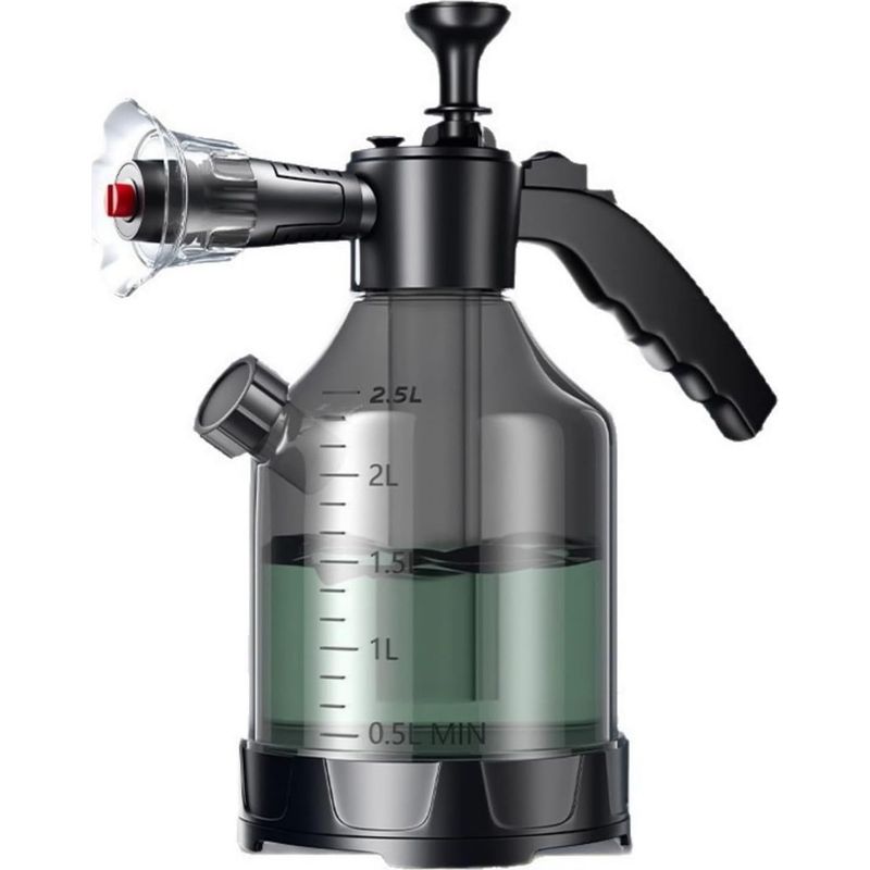 3-liter-schaumsprühpumpe, Schaumpistole Für Autowaschanlagen, Schaumlanze Mit Verstellbarer Düse, Tragbarer Drucksprüher