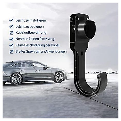 Feste Basishalterung Für Elektrofahrzeuge, Haken Für Ac-ladekabel