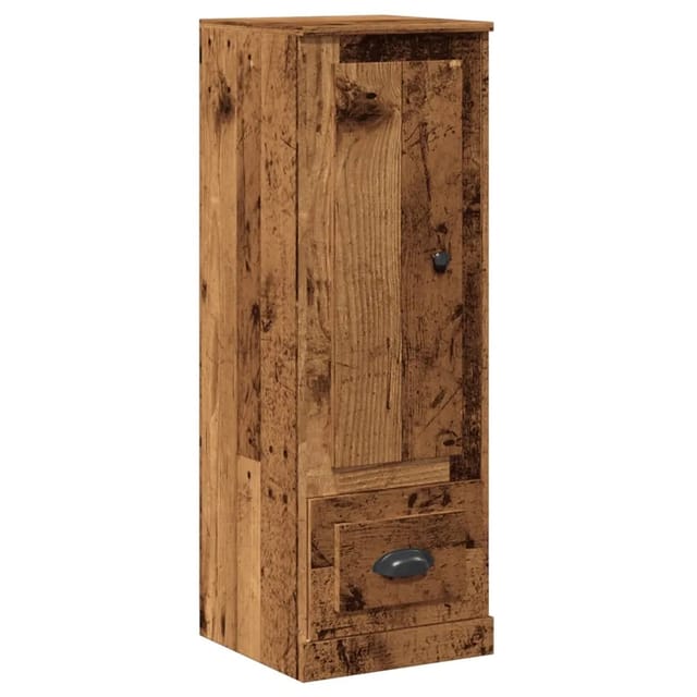 vidaXL Highboard Altholz-Optik 36x35,5x103,5 cm Holzwerkstoff 857145