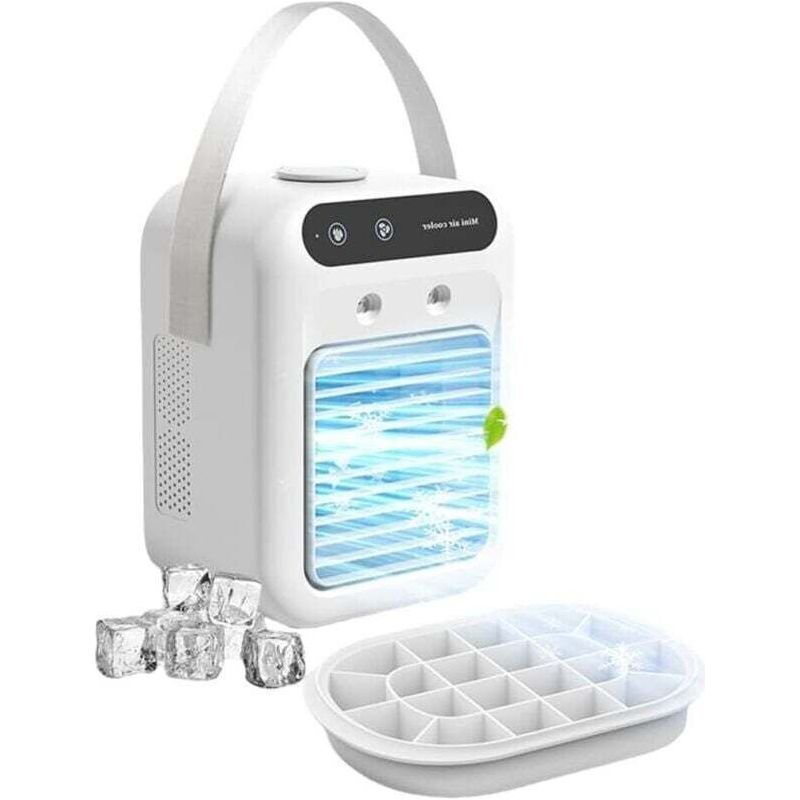 Verdunstungsklimaanlage, Tischventilator, Usb-lüfter, Kleine Klimaanlage Für Zimmer, Auto Und Außenbereich