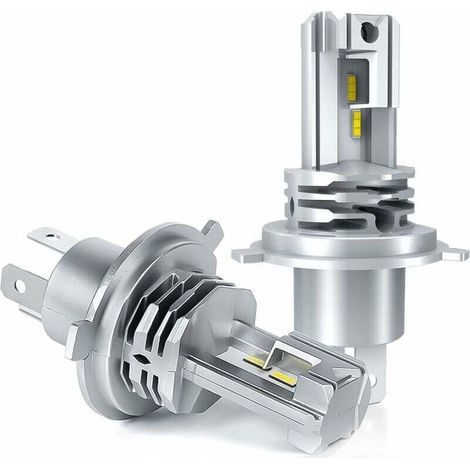 Sabir H4 6500k Led-lampe – Kaltweißes Licht – 9-32v Spannung – Plug-and-play-installation – 30.000 Stunden Lebensdauer (2er-pack)