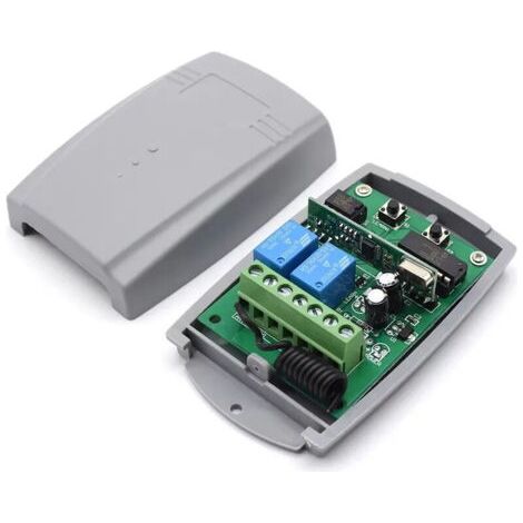 433-mhz-funkempfänger Für Drahtlose Fernbedienung – Kompatibel Mit Angelernten, Festen Und Rolling-codes – 12-v-/24-v-netzteil – Für Tore, Garagentore Und Hausautomationssysteme