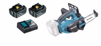 Makita DUC122RTE 2x 5Ah Akku + Ladegerät