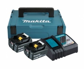 Makita Power Source-Kit 18V 6Ah 2x BL1860B + DC18RC