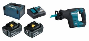 Makita DJR188RTJ 2x 5Ah Akku + Ladegerät