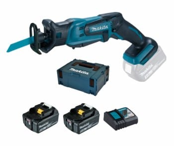 Makita DJR183RTJ 2x 5Ah Akku + Ladegerät