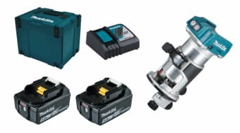 Makita DRT50RTJX2 2x 5Ah Akku + Ladegerät