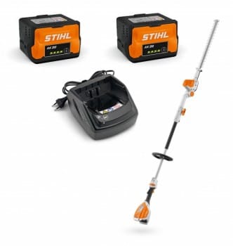 STIHL HLA 56 mit 2x Akku AK 20 und Ladegerät AL 101