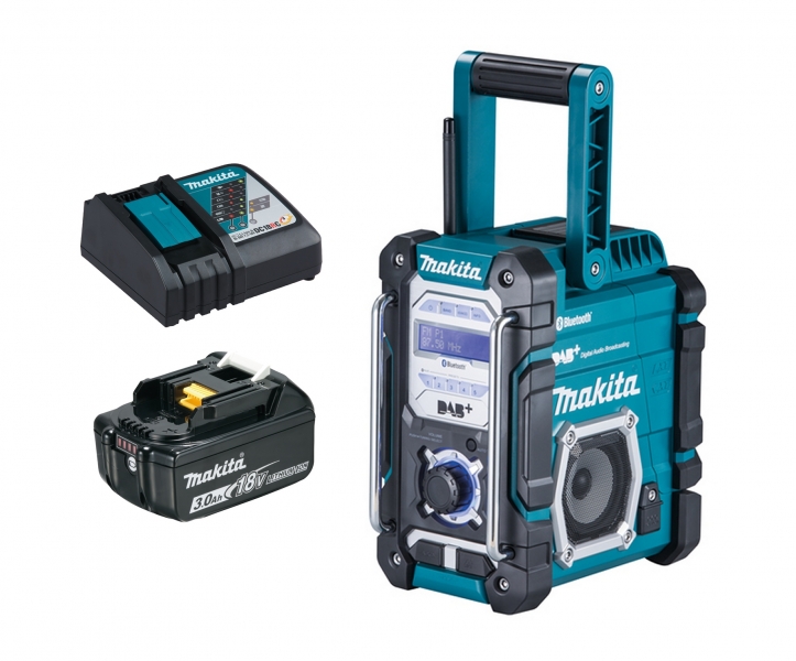 Makita DMR112 + 1x 18V 3Ah BL1830 Akku + DC18RC Bild 2