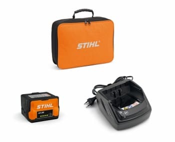 STIHL Akku-Tragetasche mit Akku AK 20 und Ladegerät AL 101