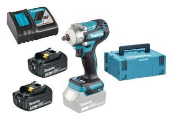 Makita DTW302RFJ 2x 3Ah Akku + Ladegerät