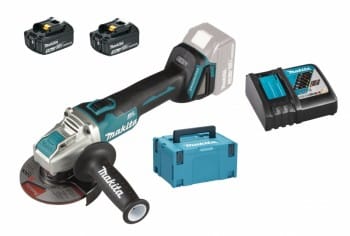 Makita DGA521RFJ 2x 3Ah Akku + Ladegerät