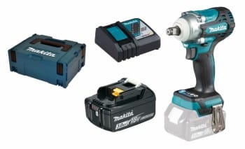 Makita DTW300RF1J 1x 3Ah Akku + Ladegerät im MAKPAC