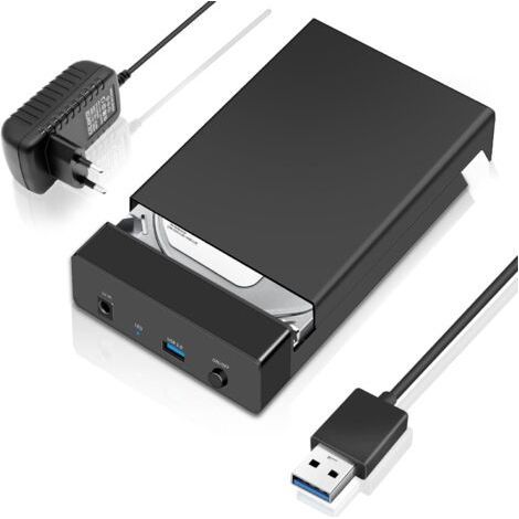 Usb 3.0 Sata Hdd Dockingstation Für 2,5" Und 3,5" Sata Festplatten/ssds