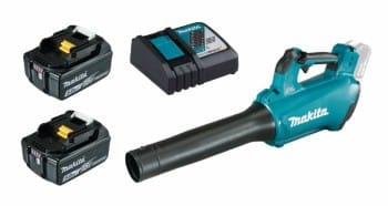 Makita DUB184RT 2x 18V 5Ah BL1850B + DC18RC