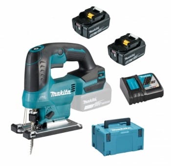 Makita DJV184RTJ 2x 5Ah Akku + Ladegerät