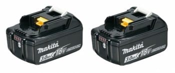 Makita 2x Akku BL1830B 18V 3Ah