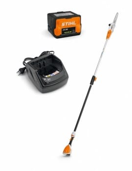 STIHL HTA 50 mit Akku AK 20 und Ladegerät AL 101